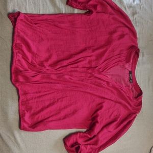 Pink blouse